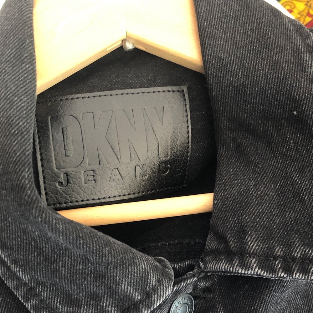 Black Denim DKNY Jeans Jacket -